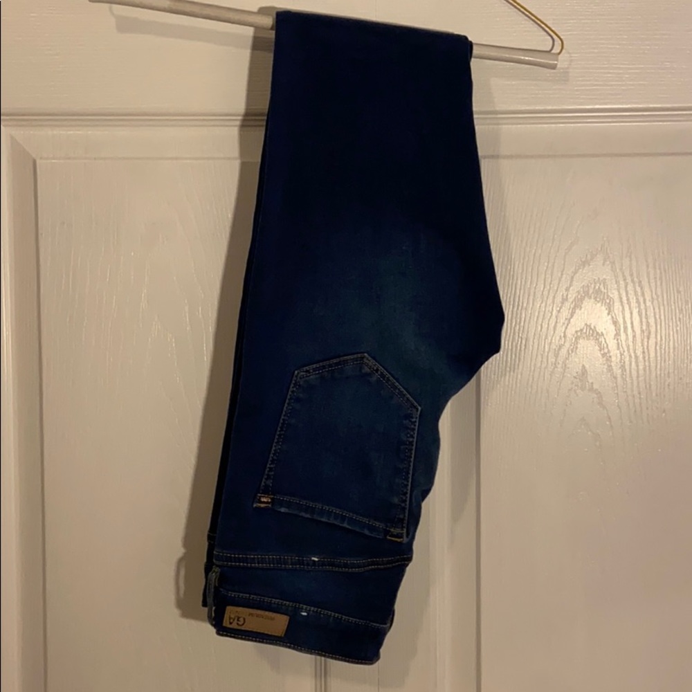 Blue slim stretch jeans